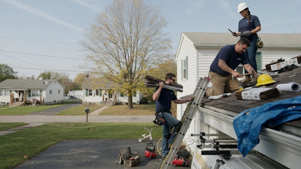 Local Roofing Contractors in Leslie, MI near me